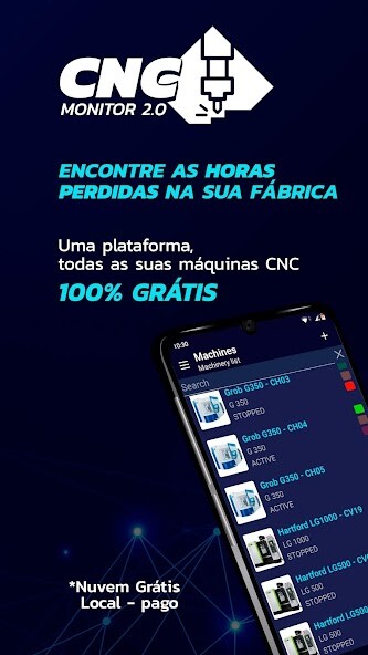 Emulate iPhone app CNC Monitor using MyAndroid Emulate iPhone app CNC Monitor using MyAndroid