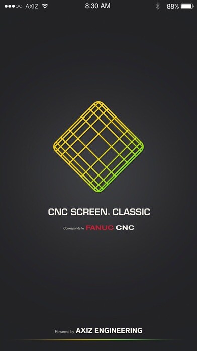 Emulate iPhone app CNC SCREEN correspond to FANUC using MyAndroid
