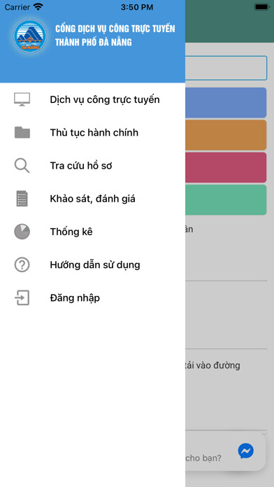 Emulate iPhone app Cổng dịch vụ công TP. Đà Nẵng using MyAndroid Emulate iPhone app Cổng dịch vụ công TP. Đà Nẵng using MyAndroid