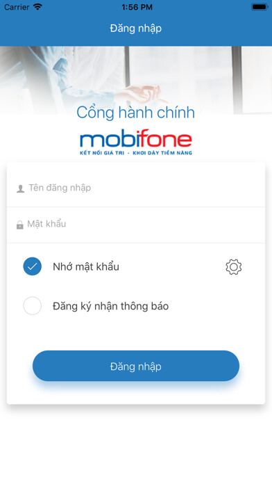 Emulate iPhone app Cổng hành chính using MyAndroid Emulate iPhone app Cổng hành chính using MyAndroid