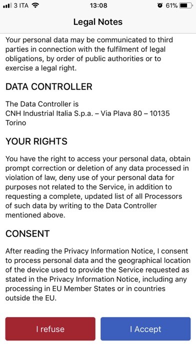 Emulate iPhone app CNH Industrial VendorTooling using MyAndroid