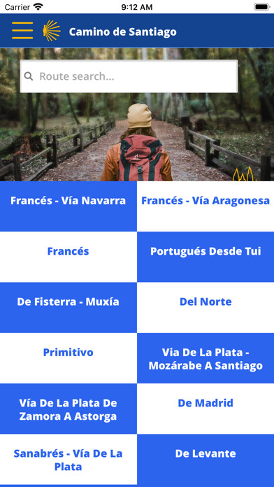 Emulate iPhone app Cno. Santiago using MyAndroid