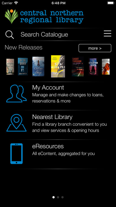 Emulate iPhone app CNR Library using MyAndroid