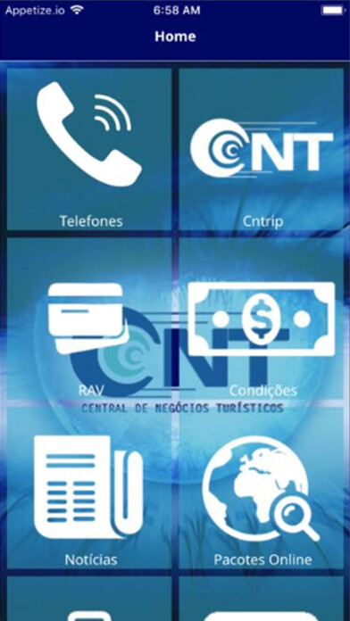 Emulate iPhone app Cntour using MyAndroid