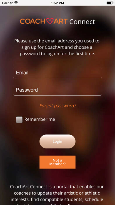 Emulate iPhone app CoachArt Connect using MyAndroid Emulate iPhone app CoachArt Connect using MyAndroid