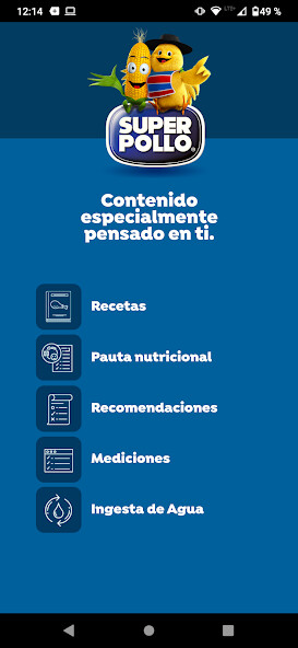 Run android online APK Coaching Nutrición Super Pollo from MyAndroid or emulate Coaching Nutrición Super Pollo using MyAndroid