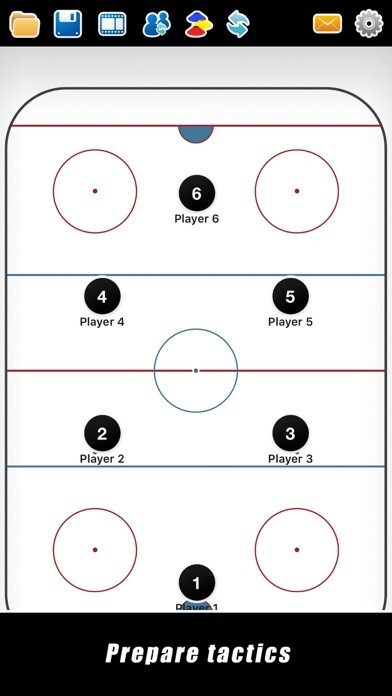 Emulate iPhone app Coach Tactic Board: Hockey++ using MyAndroid