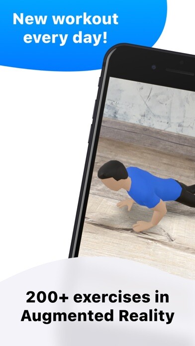 Emulate iPhone app Coachy: AR Calisthenics &HIIT using MyAndroid