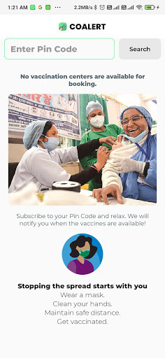 Run android online APK CoAlert - Get vaccine openings nearby from MyAndroid or emulate CoAlert - Get vaccine openings nearby using MyAndroid