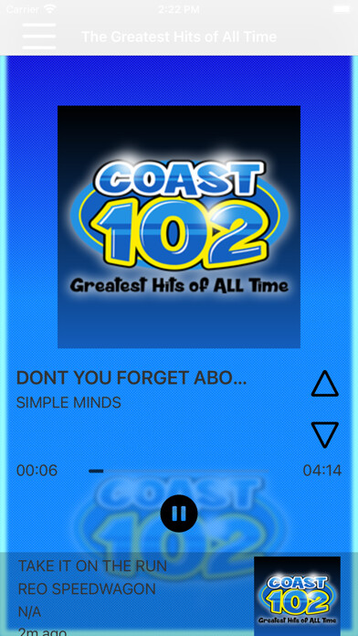 Emulate iPhone app Coast 102 using MyAndroid Emulate iPhone app Coast 102 using MyAndroid