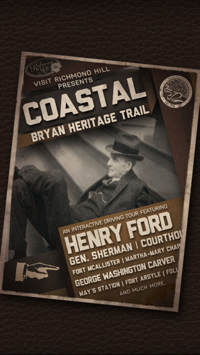Emulate iPhone app Coastal Bryan Heritage Trail using MyAndroid Emulate iPhone app Coastal Bryan Heritage Trail using MyAndroid