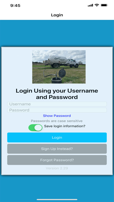Emulate iPhone app Coastal Butane using MyAndroid