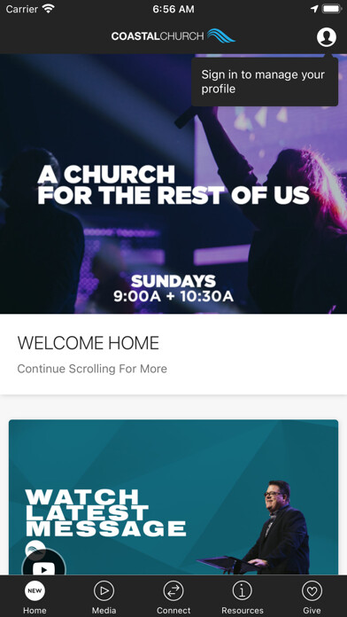Run android online APK Coastal Church AL from MyAndroid or emulate Coastal Church AL using MyAndroid