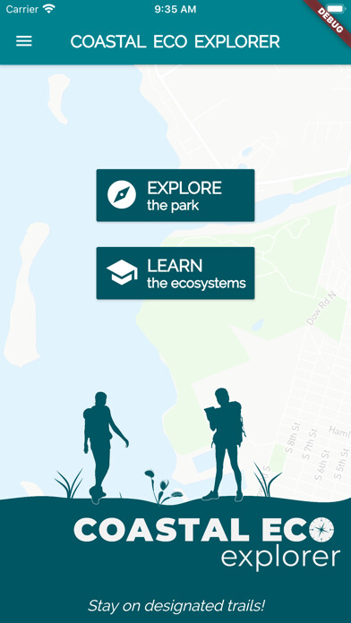 Emulate iPhone app Coastal Eco Explorer using MyAndroid Emulate iPhone app Coastal Eco Explorer using MyAndroid