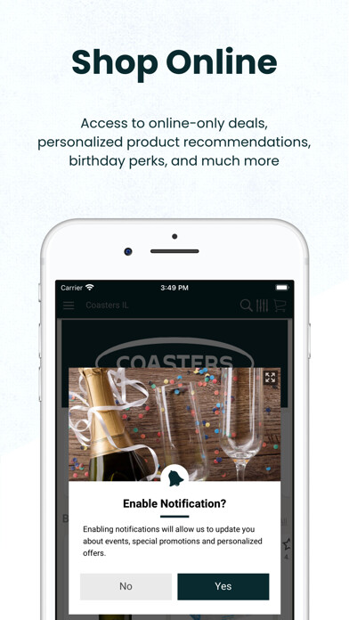 Emulate iPhone app Coasters Liquors using MyAndroid Emulate iPhone app Coasters Liquors using MyAndroid