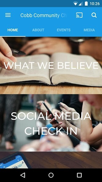 Run android online APK Cobb Community Church from MyAndroid or emulate Cobb Community Church using MyAndroid