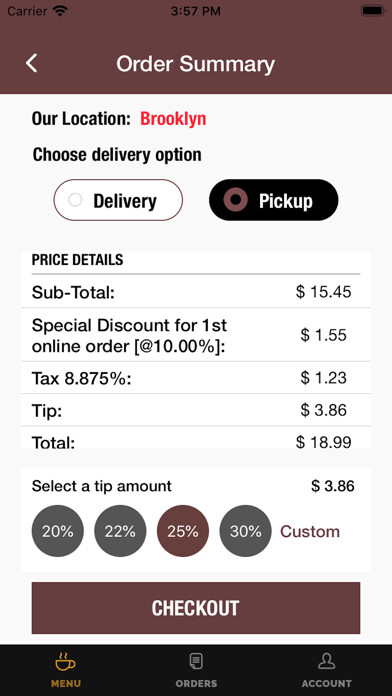 Emulate iPhone app Cobble Hill Coffee Shop using MyAndroid Emulate iPhone app Cobble Hill Coffee Shop using MyAndroid