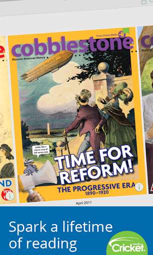 Run android online APK Cobblestone Magazine: U.S. history for kids from MyAndroid or emulate Cobblestone Magazine: U.S. history for kids using MyAndroid