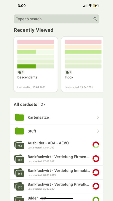 Emulate iPhone app CoboCards Flashcards using MyAndroid Emulate iPhone app CoboCards Flashcards using MyAndroid