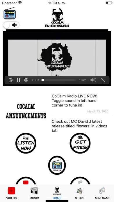 Emulate iPhone app CoCalm using MyAndroid Emulate iPhone app CoCalm using MyAndroid