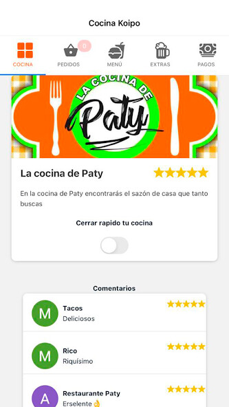 Run android online APK Cocina Koipo from MyAndroid or emulate Cocina Koipo using MyAndroid