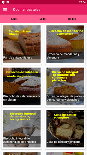 Run android online APK Cocinar pasteles from MyAndroid or emulate Cocinar pasteles using MyAndroid