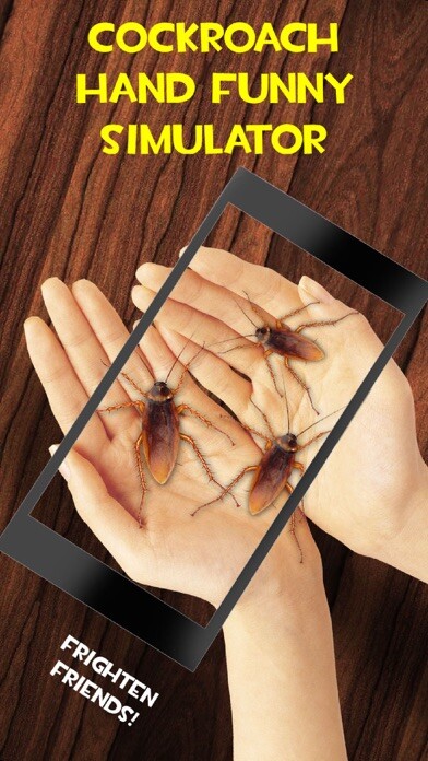 Emulate iPhone app Cockroach Hand Funny Simulator using MyAndroid Emulate iPhone app Cockroach Hand Funny Simulator using MyAndroid