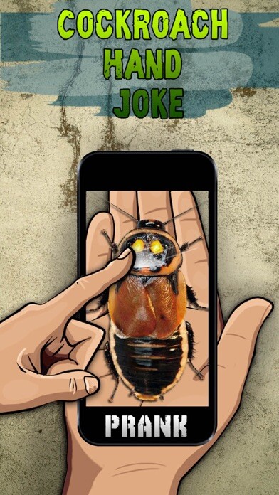 Emulate iPhone app Cockroach Hand Joke using MyAndroid Emulate iPhone app Cockroach Hand Joke using MyAndroid
