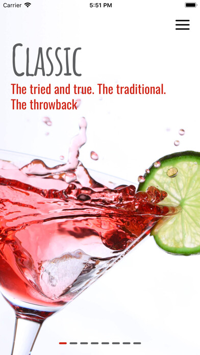 Emulate iPhone app Cocktailist - cocktail recipes using MyAndroid Emulate iPhone app Cocktailist - cocktail recipes using MyAndroid