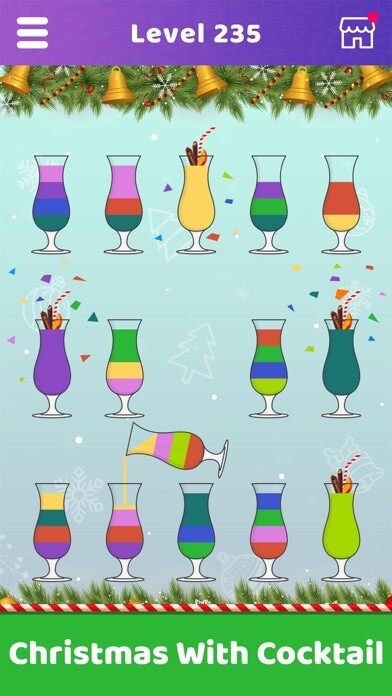 Emulate iPhone app Cocktail Sort Puzzle using MyAndroid Emulate iPhone app Cocktail Sort Puzzle using MyAndroid