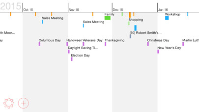 Emulate iPhone app CoCoCal - Timeline Calendar using MyAndroid Emulate iPhone app CoCoCal - Timeline Calendar using MyAndroid