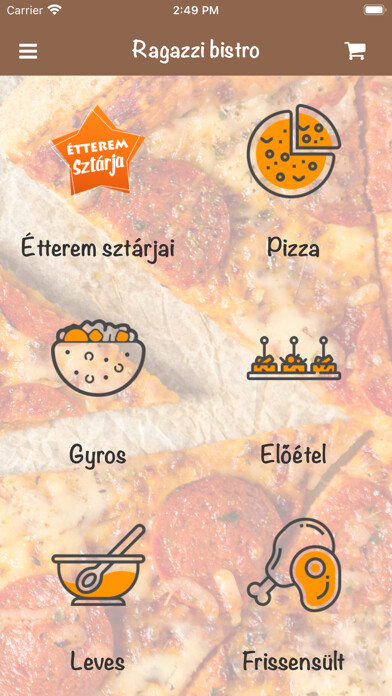 Emulate iPhone app Coco Jumbo Pizzéria using MyAndroid Emulate iPhone app Coco Jumbo Pizzéria using MyAndroid