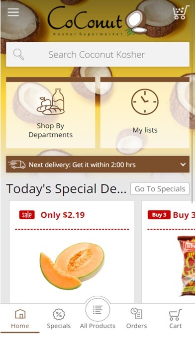 Run android online APK Coconut Kosher from MyAndroid or emulate Coconut Kosher using MyAndroid