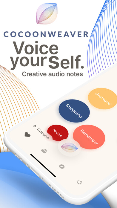 Emulate iPhone app CocoonWeaver: Voice your Self. using MyAndroid