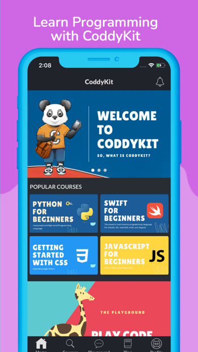 Emulate iPhone app CoddyKit - Learn to Code using MyAndroid Emulate iPhone app CoddyKit - Learn to Code using MyAndroid
