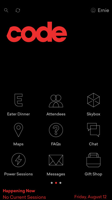 Emulate iPhone app Code Conference 2022 using MyAndroid
