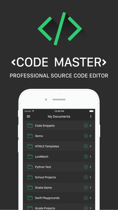 Emulate iPhone app Code Master Pro using MyAndroid