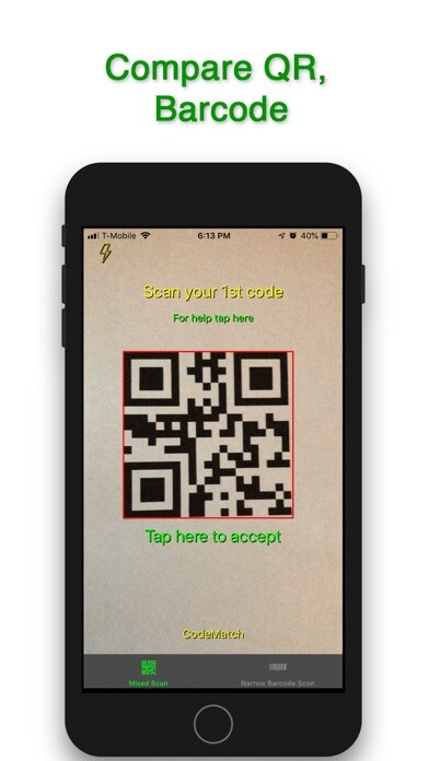 Emulate iPhone app CodeMatch using MyAndroid