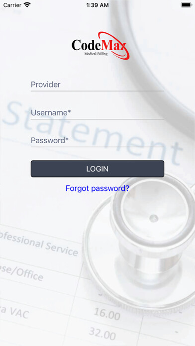 Emulate iPhone app CodeMax Medical Billing using MyAndroid Emulate iPhone app CodeMax Medical Billing using MyAndroid