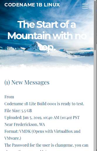 Run android online APK Codename 1B Linux from MyAndroid or emulate Codename 1B Linux using MyAndroid Run android online APK Codename 1B Linux from MyAndroid or emulate Codename 1B Linux using MyAndroid