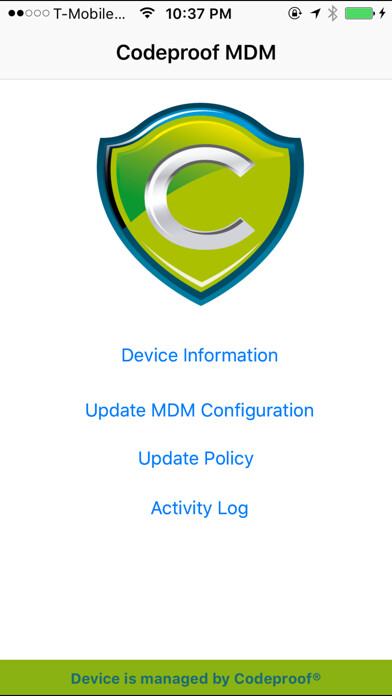 Emulate iPhone app Codeproof MDM using MyAndroid Emulate iPhone app Codeproof MDM using MyAndroid