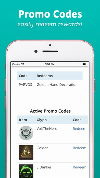 Emulate iPhone app Codes and Guide for Warframe using MyAndroid