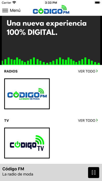 Emulate iPhone app Codigo FM using MyAndroid Emulate iPhone app Codigo FM using MyAndroid