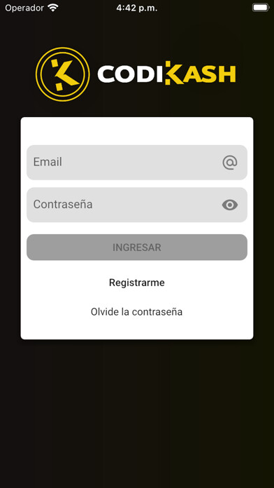Emulate iPhone app CodiKash Clientes using MyAndroid Emulate iPhone app CodiKash Clientes using MyAndroid