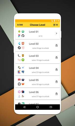 Run android online APK Coding Quiz: Guess Programming Logos Game. from MyAndroid or emulate Coding Quiz: Guess Programming Logos Game. using MyAndroid