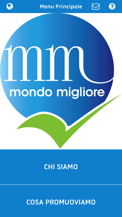 Emulate iPhone app COEMM Mondo Migliore using MyAndroid