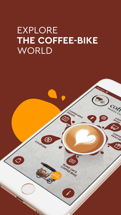 Emulate iPhone app Coffee-Bike® using MyAndroid Emulate iPhone app Coffee-Bike® using MyAndroid
