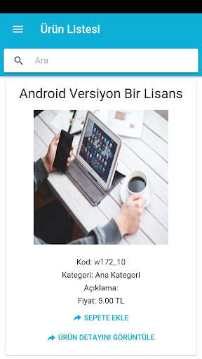 Run android online APK Coffee Caramel B2B from MyAndroid or emulate Coffee Caramel B2B using MyAndroid