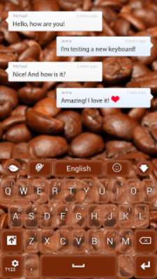 Emulate Android APK Coffee GO Keyboard