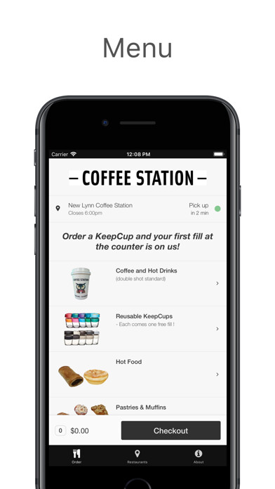 Emulate iPhone app Coffee Station NZ using MyAndroid Emulate iPhone app Coffee Station NZ using MyAndroid